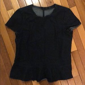 Banana Republic Denim Peplum Top- Size L